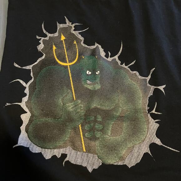 Greenway High School Demons 5 Vtg Large T Lot + New Pin School Mascot 1 T is XL - Picture 8 of 16